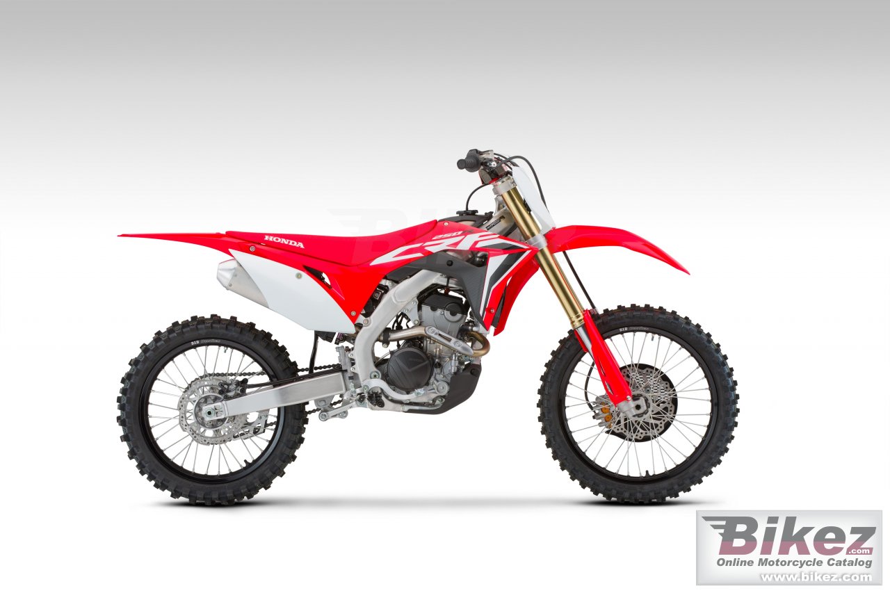 2020 CRF250R SPECS visual data 2